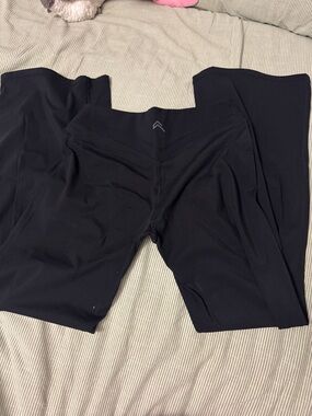 Oner Active Flare Black Athletic Leggings